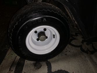 4 golf cart wheels and tires