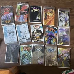 IDW Rumble comics x IMAGE The Maxx comics