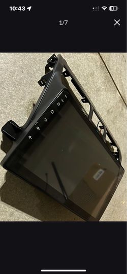 Toyota touch screen radio system