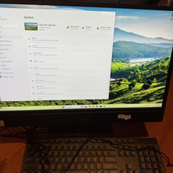 Dell optiplex 3280 Aio i5 (contact info removed) 16gb 256gb ssd window11 pro with power adapter and keyboard