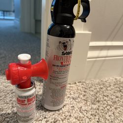 Bear Spray + Horn
