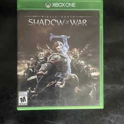 Shadow Of War / Middle Earth Xbox One 