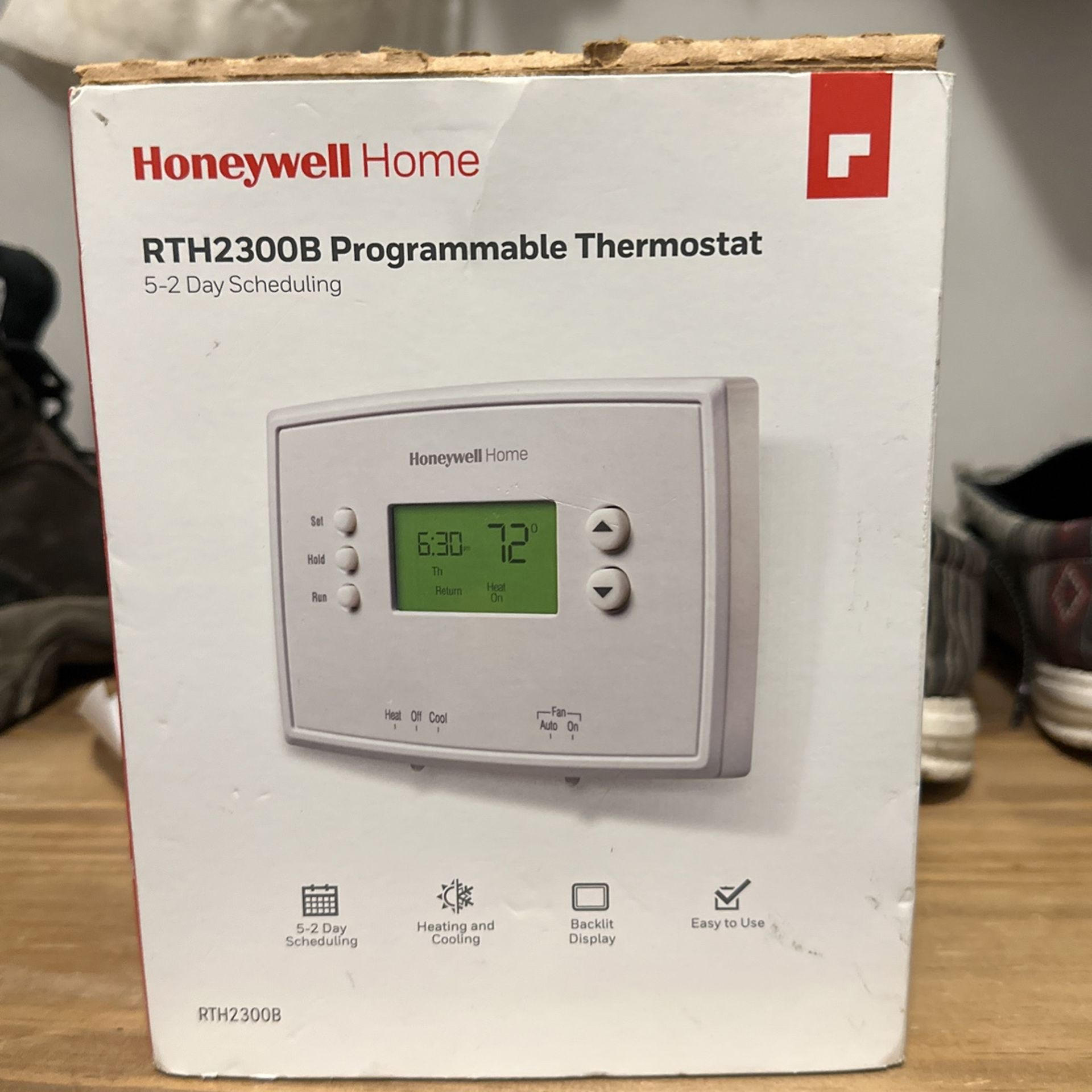 Honeywell RTH2300B Programmable Tstat  $10 