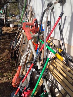 Bush Hog, Radiator, Ladders, Brakes, Shovels, Fish Forks, Hand Saws
