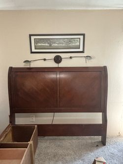 Solid Wood Queen Bed Frame