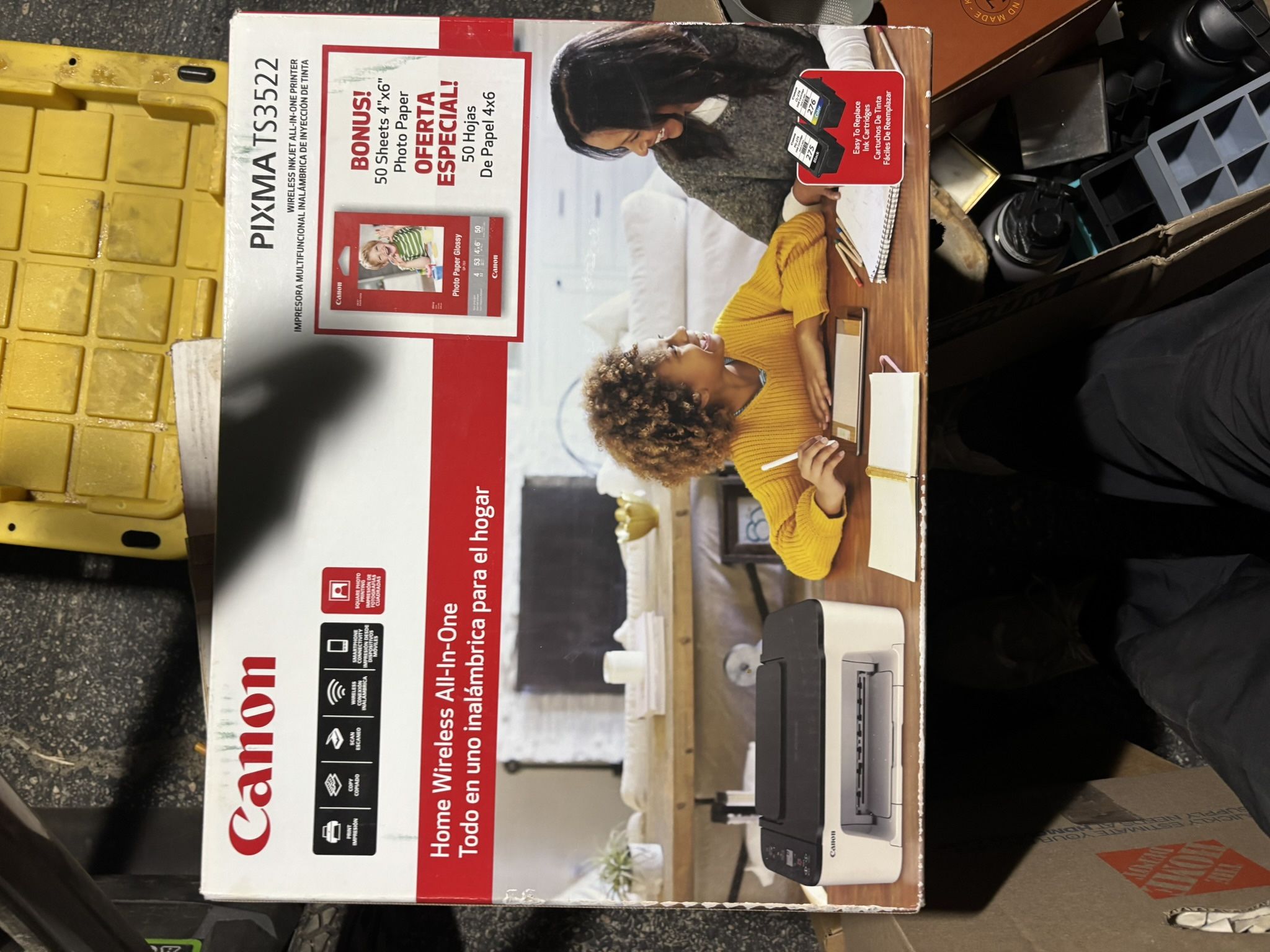 Canon Printer Brand New With Paper And Photo Paper 