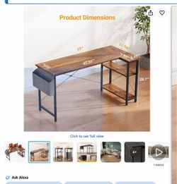 L- shaped Desk