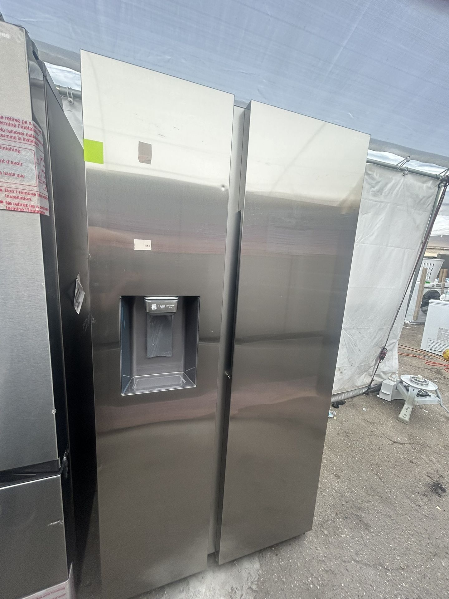Samsung Side By Side Refrigerator In Stainless Steel