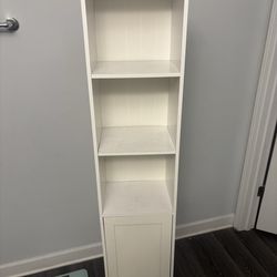 Skinny White Shelf
