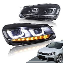 Volkswagen GOLF 2010-2014 Headlights