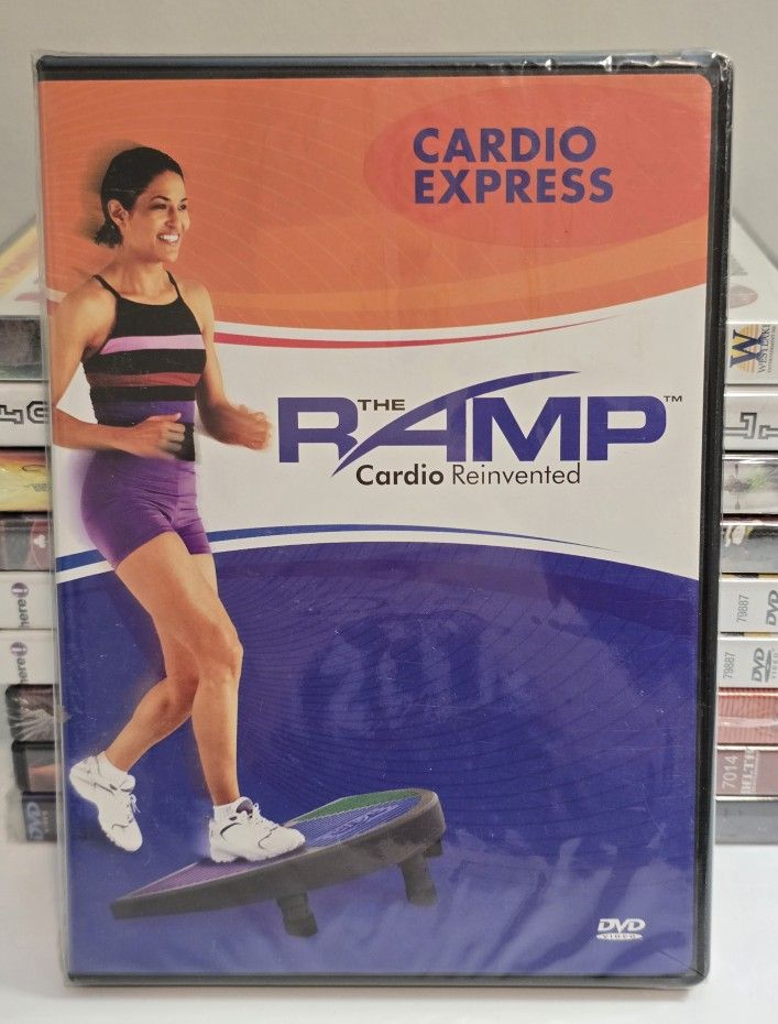 The Ramp Cardio DVD Reinvented Cardio Express Excercise NEW