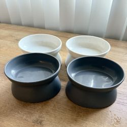 Raised Cat Bowls (plastic) 