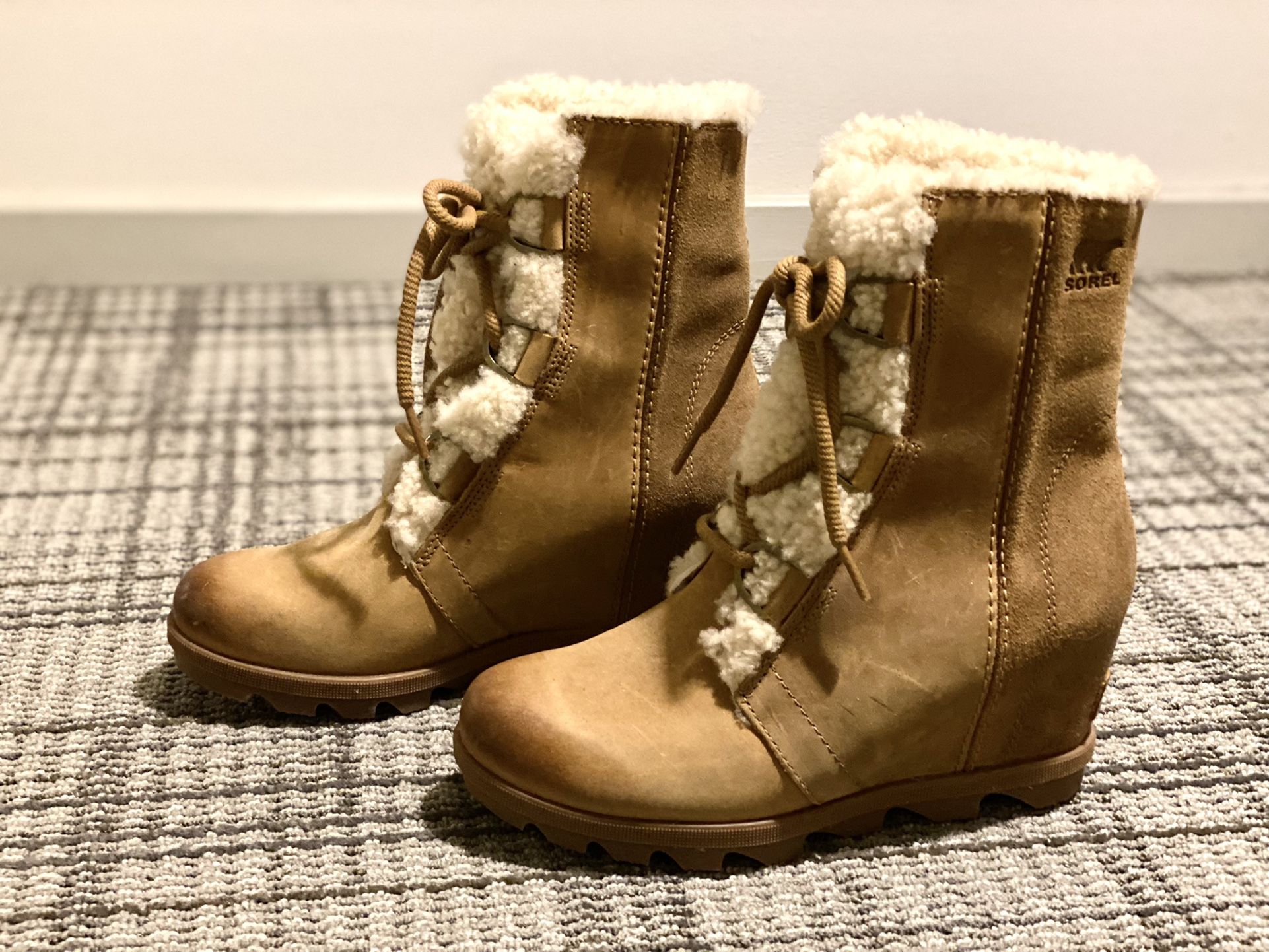 Sorel joan of arctic shearling boot new arrivals