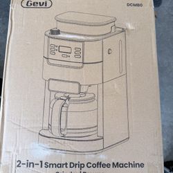 10-Cup Drip Coffee Maker with Built-in Burr Grinder & Timer, Fresh Ground Coffee Machine
