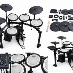 Roland V-Drums TD-07 Electronic Drum Set Mesh Heads – Excellent Condition