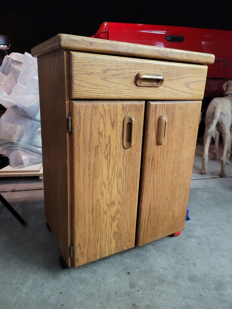 Old Solid Pine Cabinet