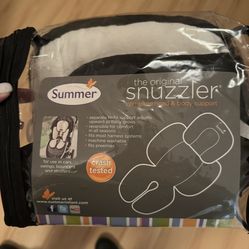 The Original Snuzzler (Complete Head & Body Support) by Summer Infant (in the plush/ivory or reversible fleece style).
