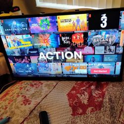 32 Inch Hisense Roku Smart Flat Screen With Remote $60