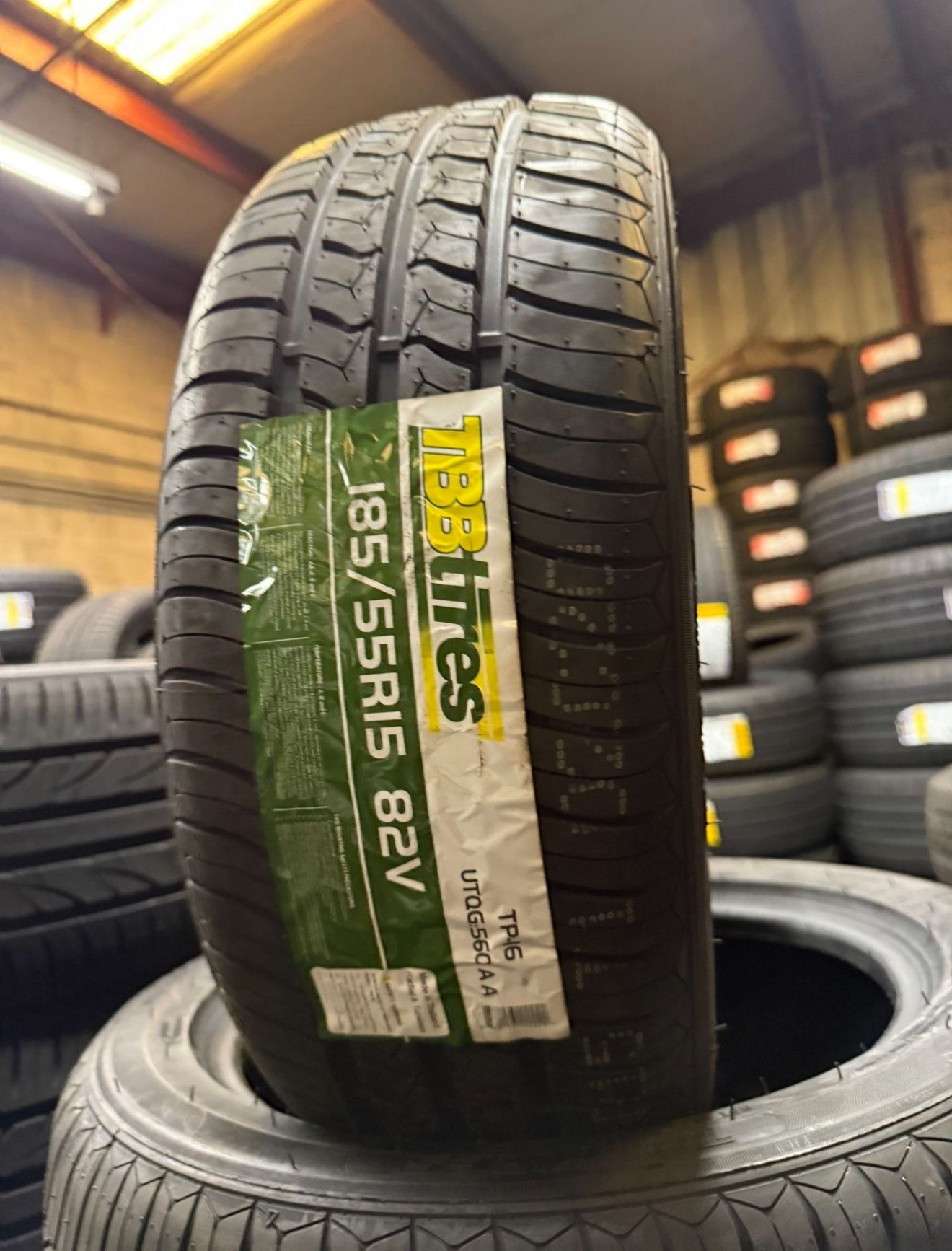 185/55/15 Tbb 4 New Tires IInstalled And Balanced 40,000 Miles Warranty