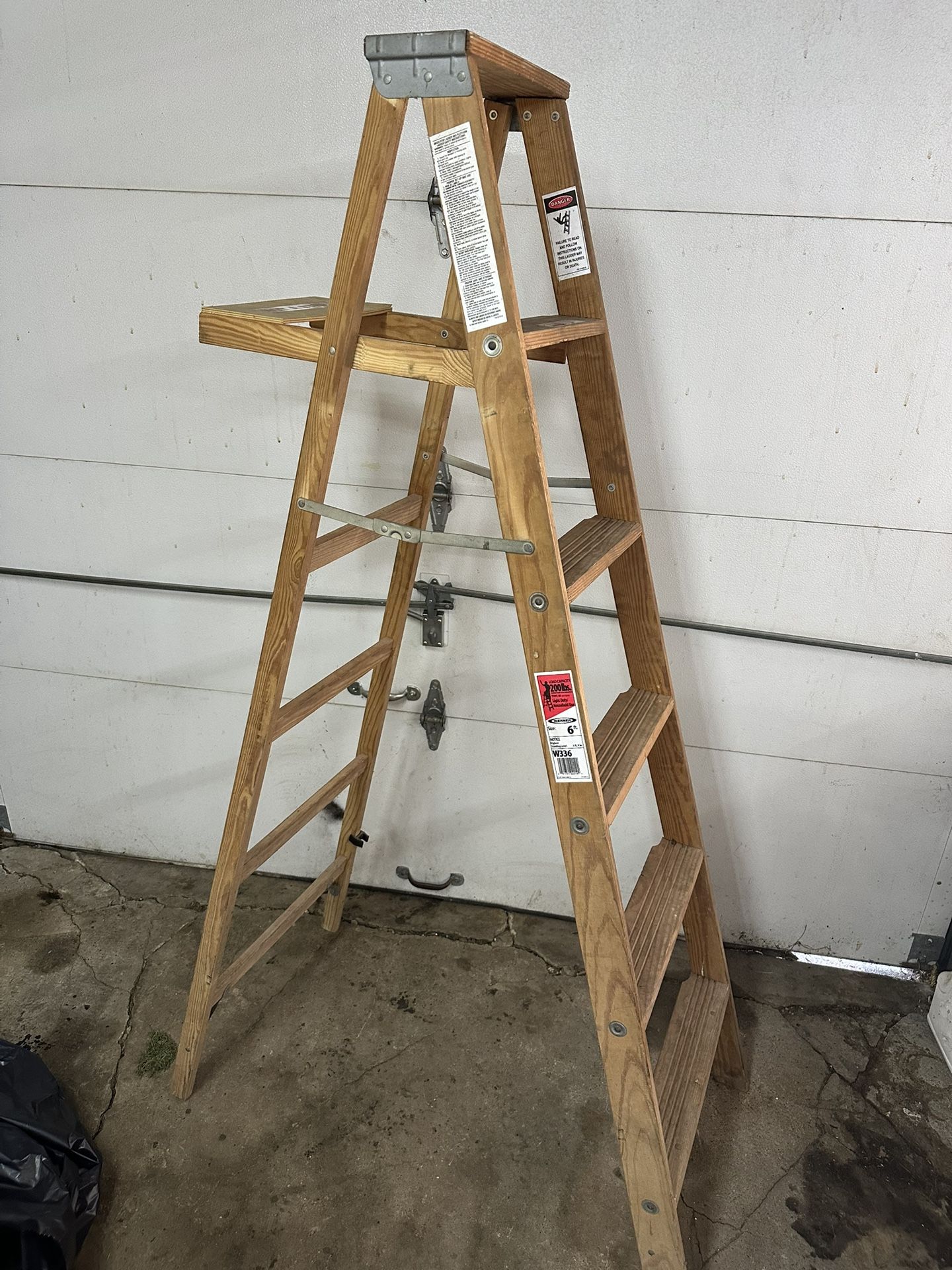 6ft Werner Wooden Ladder
