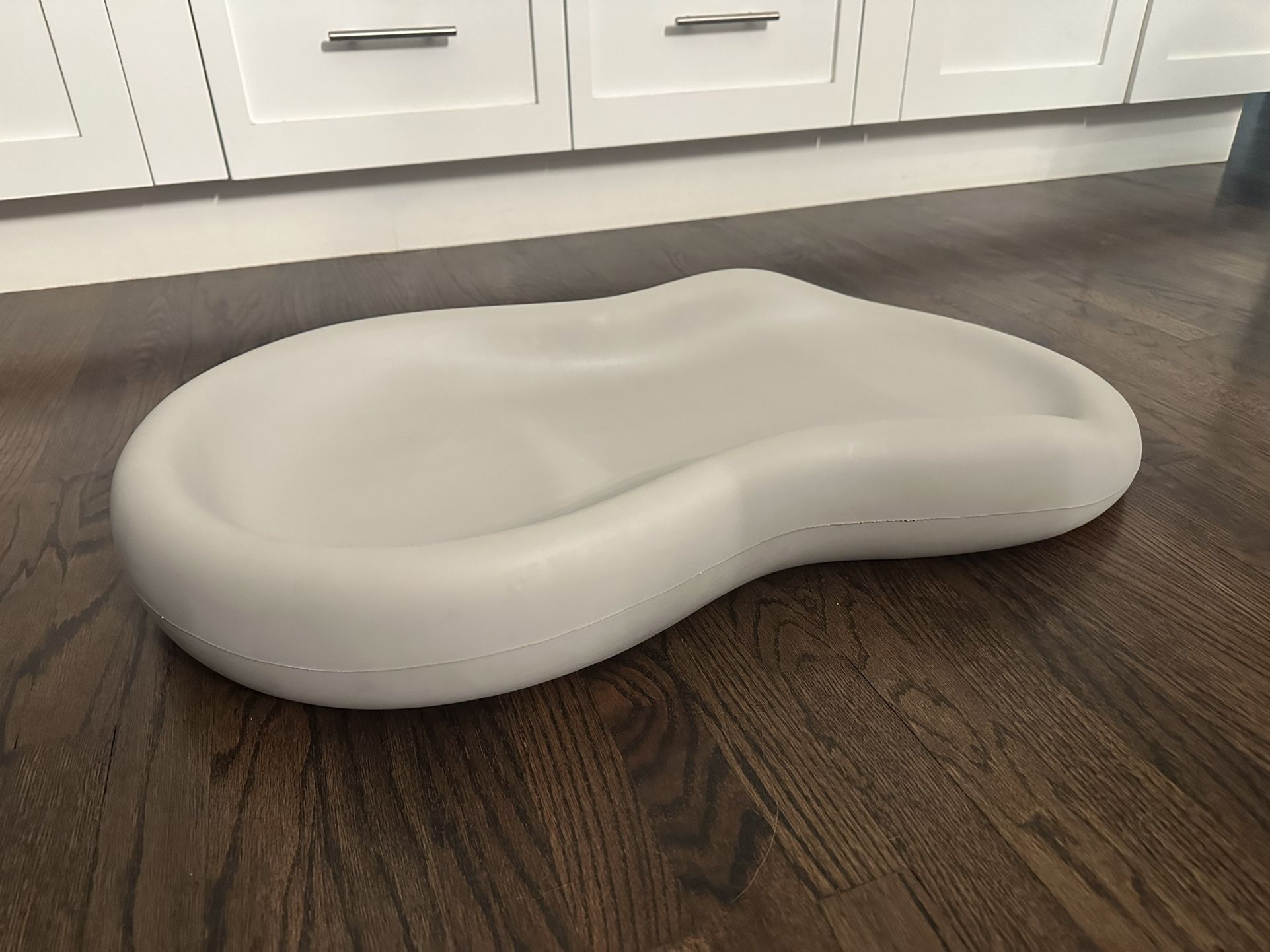 Keekaroo Peanut Changing Pad Changer Grey The Original Made in USA Easy-to-Clean Baby Newborn Infant