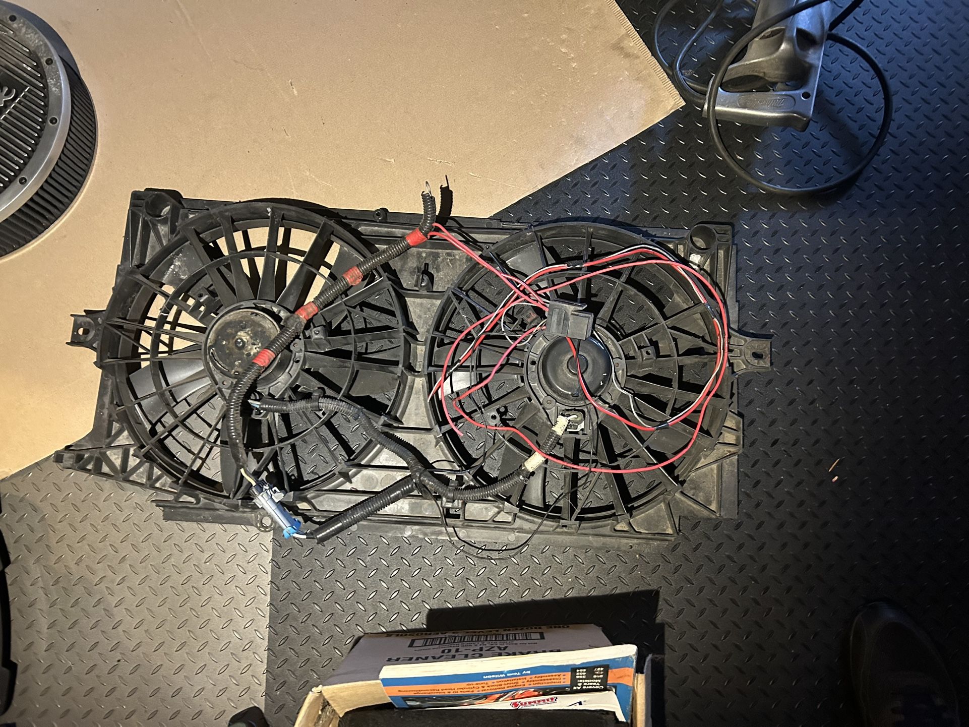 Dual Electric Fans
