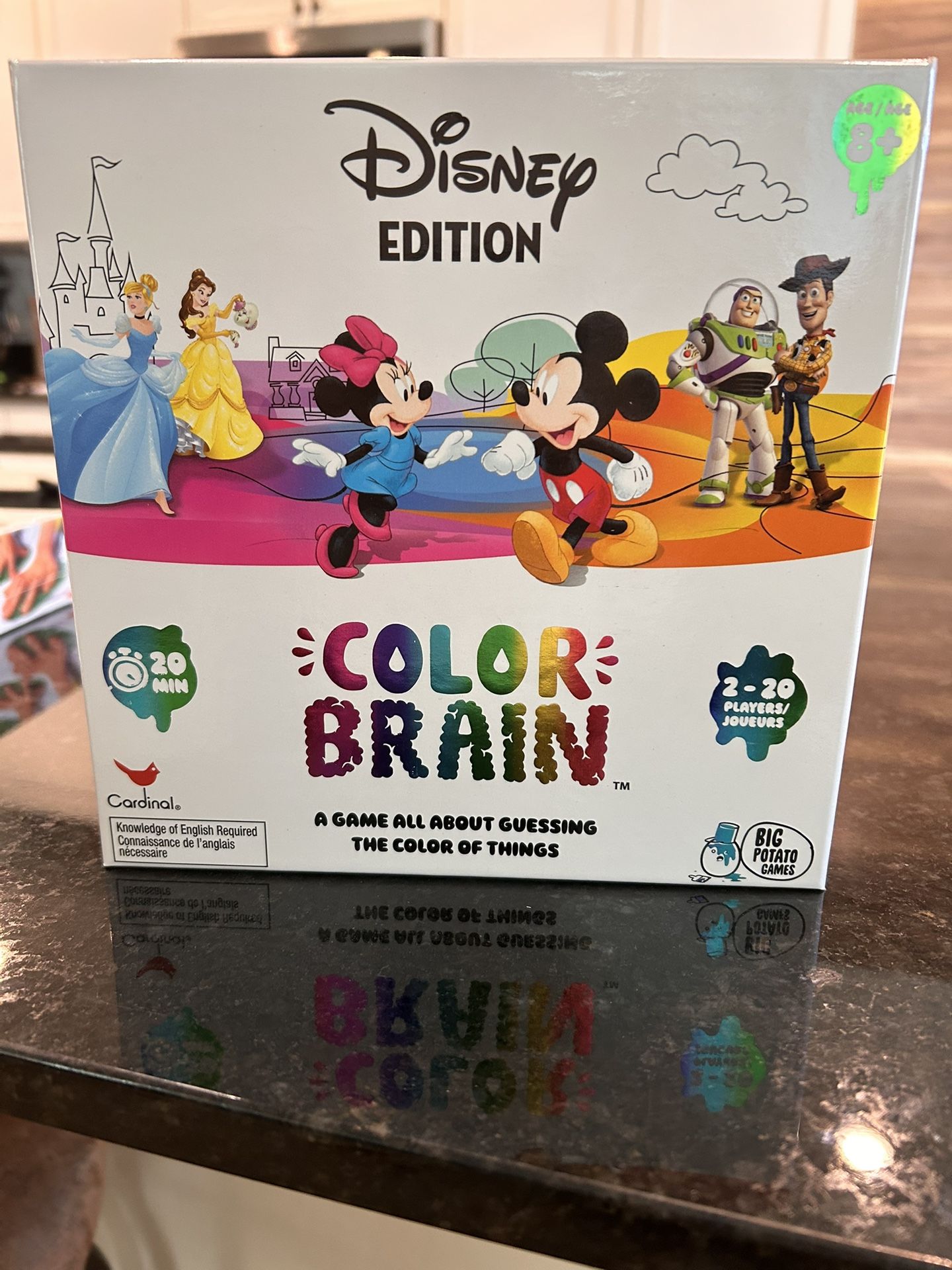 Disney Edition Color Brain game