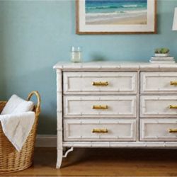 Dixie Aloha Collection Faux Bamboo Dresser