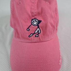 Life is Good Pink Golf Hat Cap

