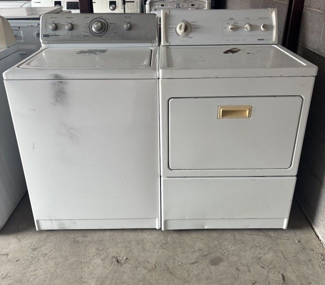 Maytag Washer And Kenmore Electric Dryer