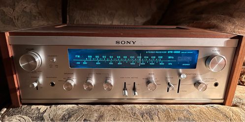 Golden Era Sony STR-6050 w/original Wood Case Serviced!