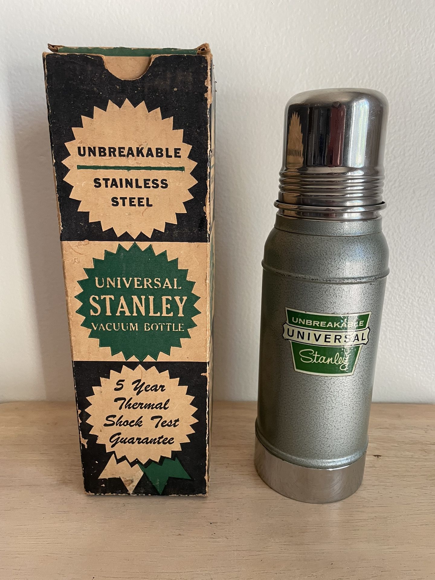 STANLEY THERMOS VINTAGE WITH ORIGINAL BOX