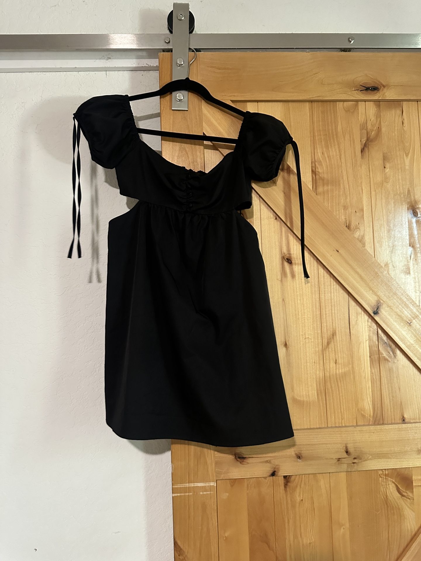 Topshop Black Dress