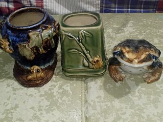 Frog Planters