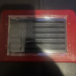 Black American Flag Decal