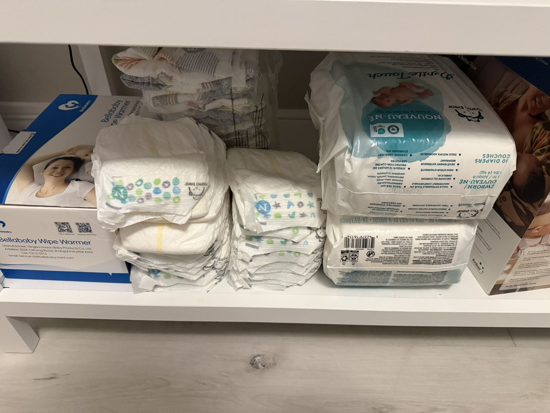 Free Brand New Newborn Diapers & Nursing Pads!