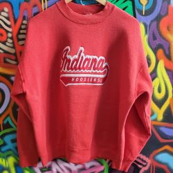 Vintage 99s Indiana Hoosiers University College Crewneck 