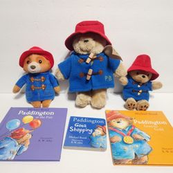 Paddington Bear And Books Lot