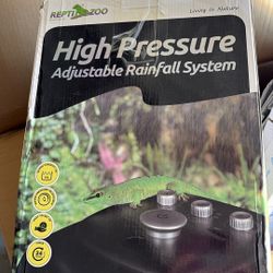 high pressure adjustable rainfall system 