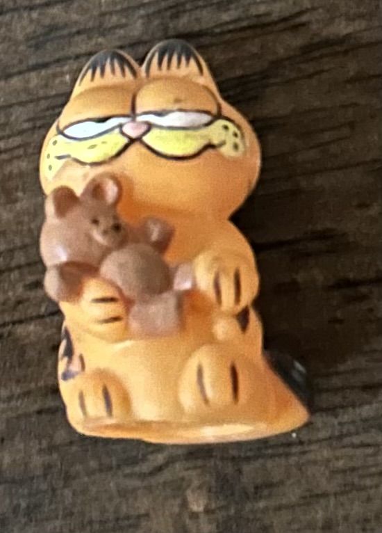 vintage Garfield PVC mini-figure