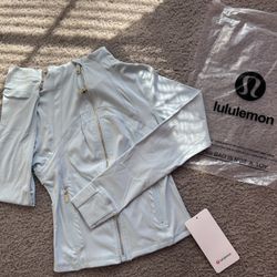 Lululemon Light Blue Define Jacket Size 4