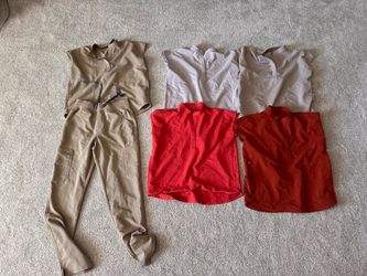 Figs Rafaela tops and 1 complete pair scrubs LOT