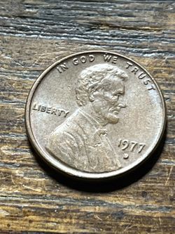 1977D Penny