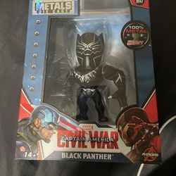 Black Panther Metal You Figure