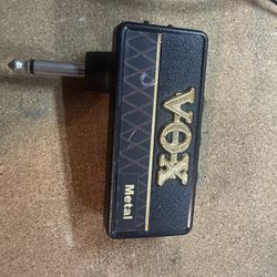 Vox headphone amp -metal