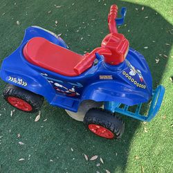 Sonic electric toddler quad  car bike  charger included