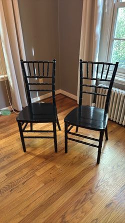 Chiavari chairs $20