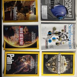 NAT GEO BUNDLE: Startalk (Neil De Grasse Tyson) + 4 Nat Geo Magazines + 2 Other