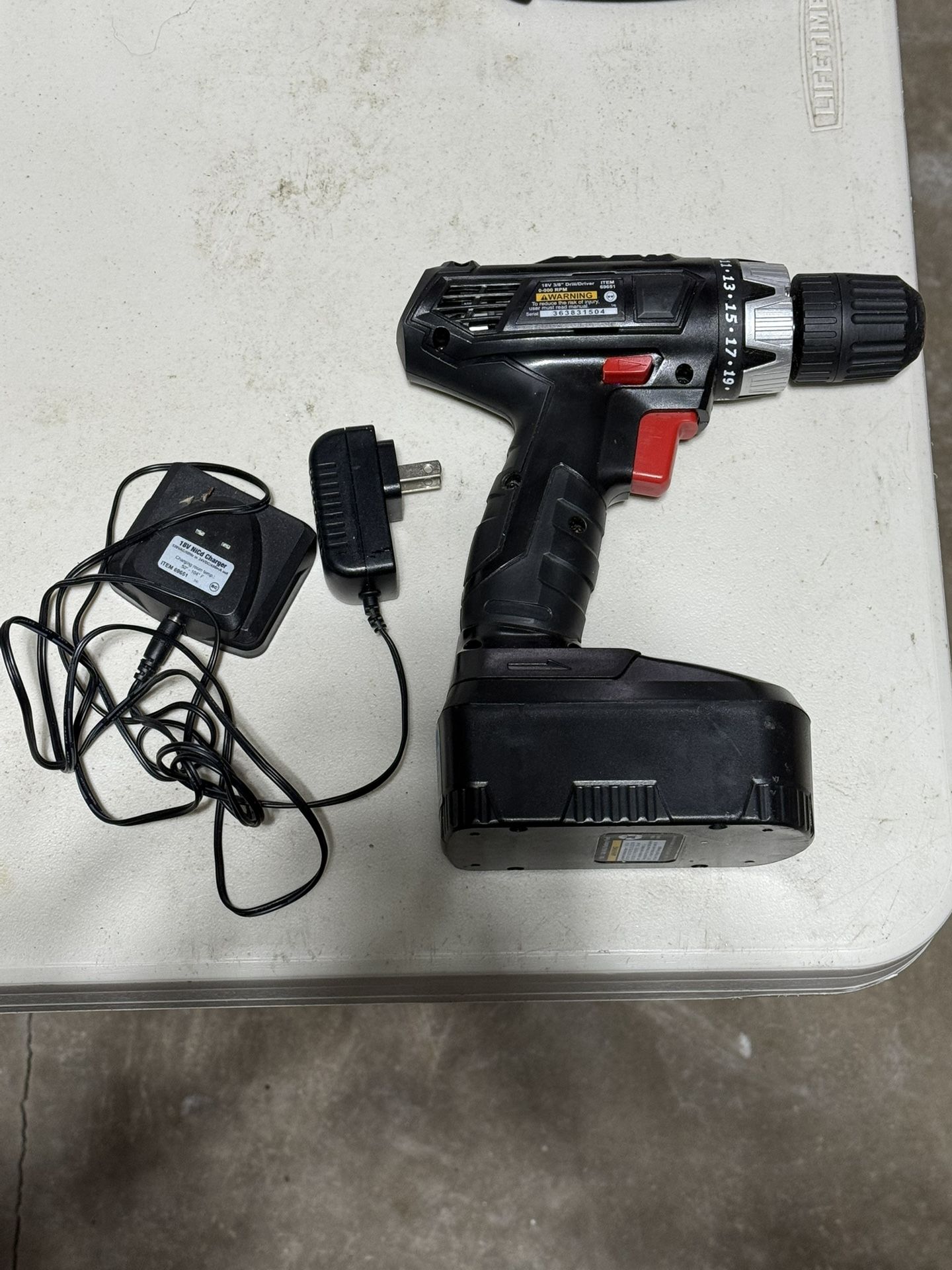 Drill Master Cordless Drill