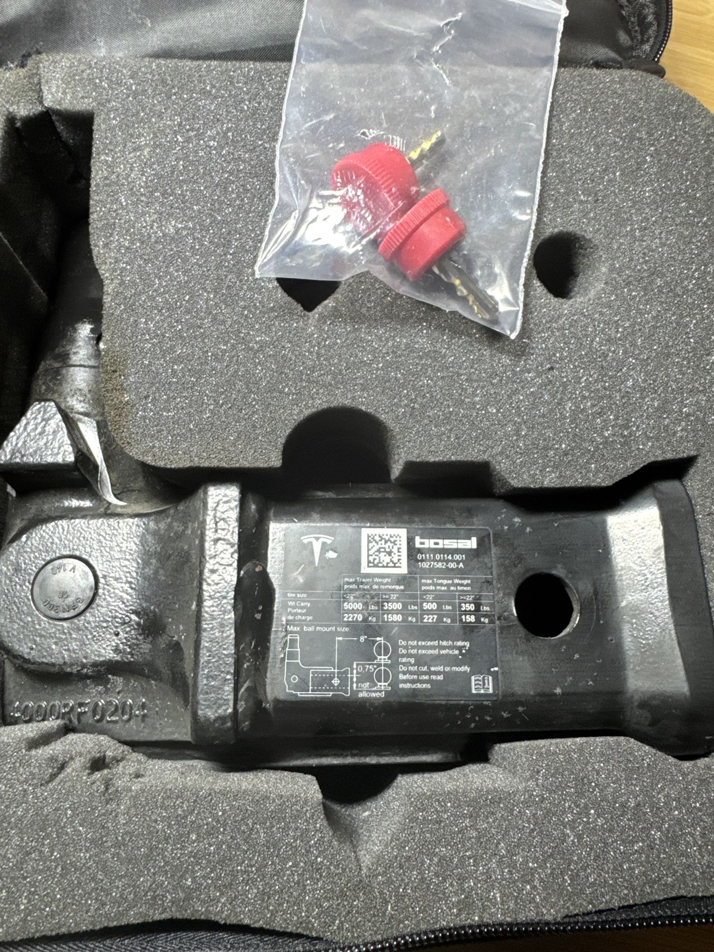 Tesla Model X Tow Hitch